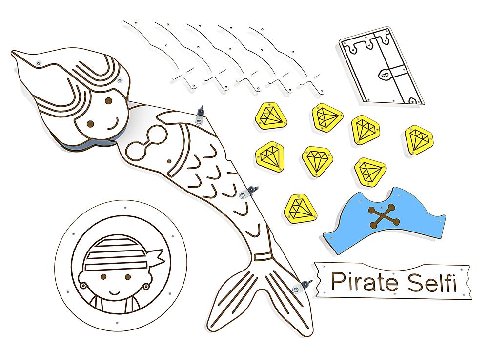 Dekoration Piraten für Primo Victoria