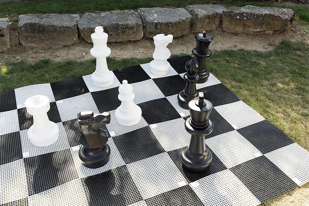 Schachfiguren Freiland