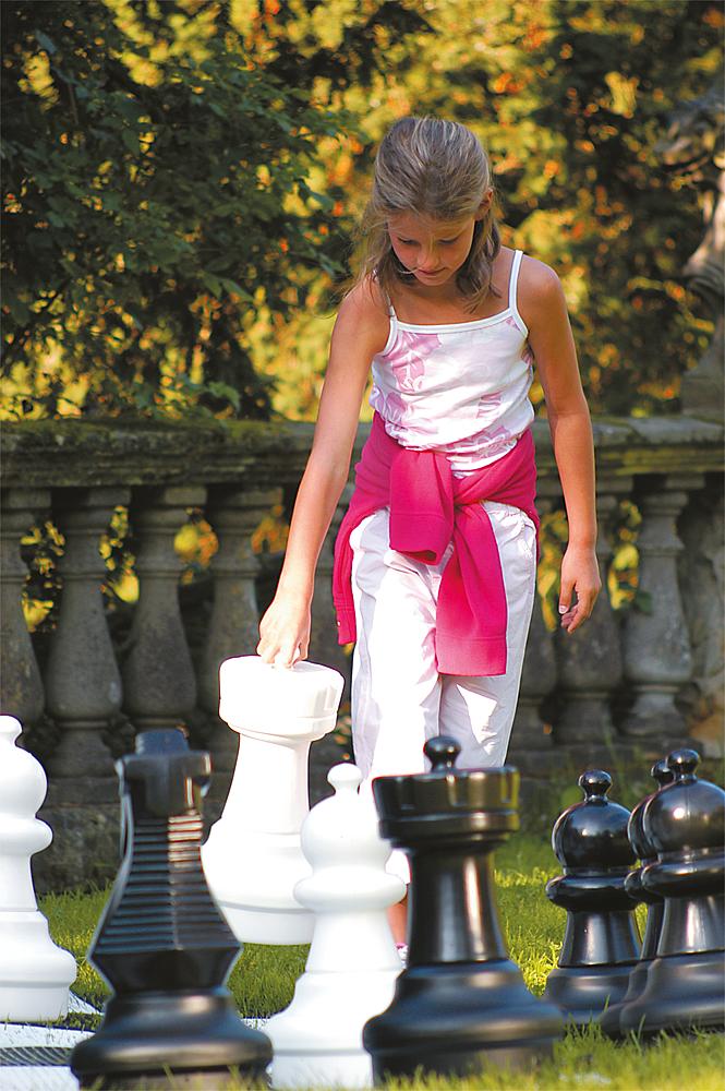 Schachfiguren Freiland